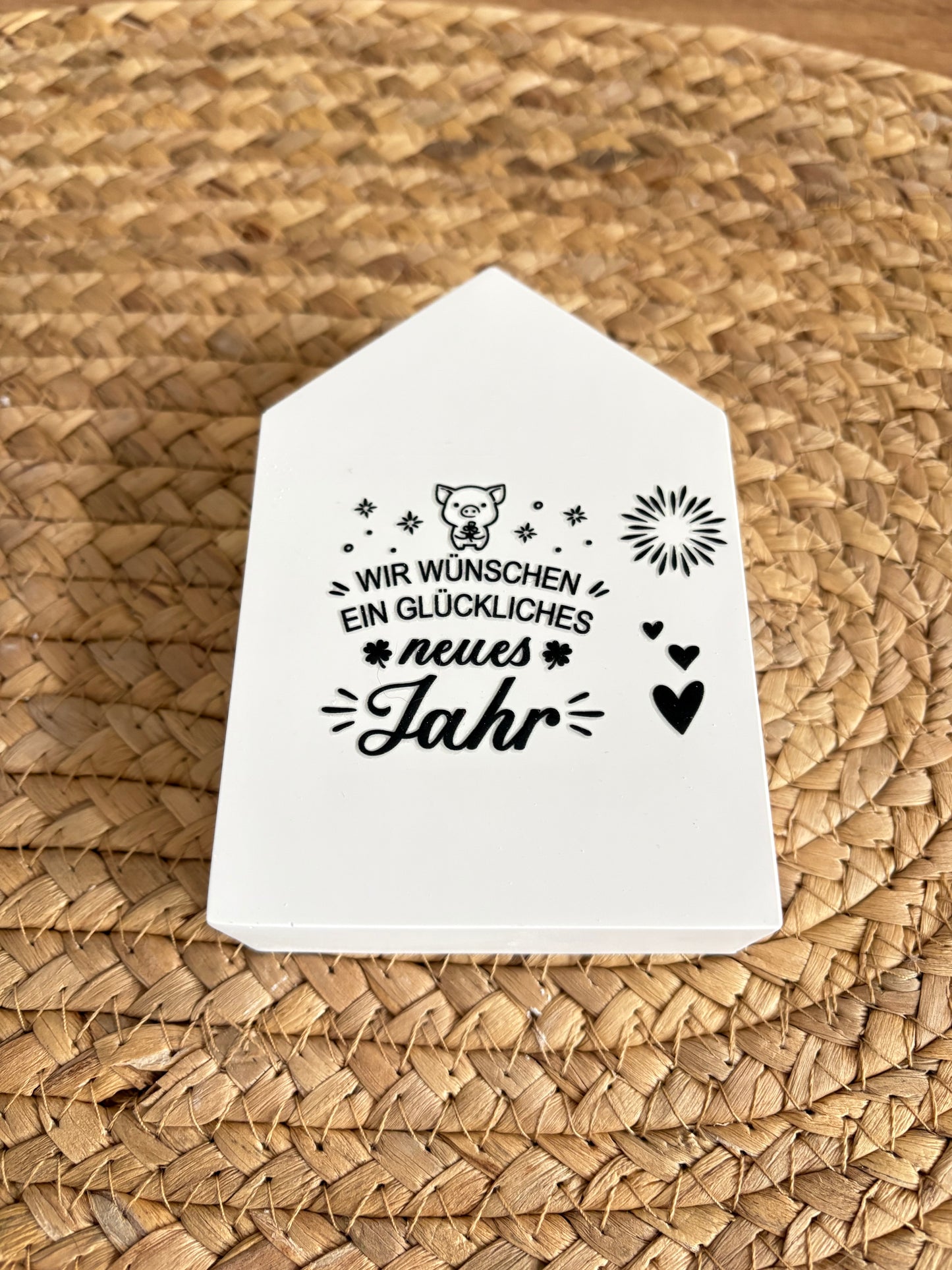 Neujahrsbotschaft (verschiedene Aufdrucke verfügbar)