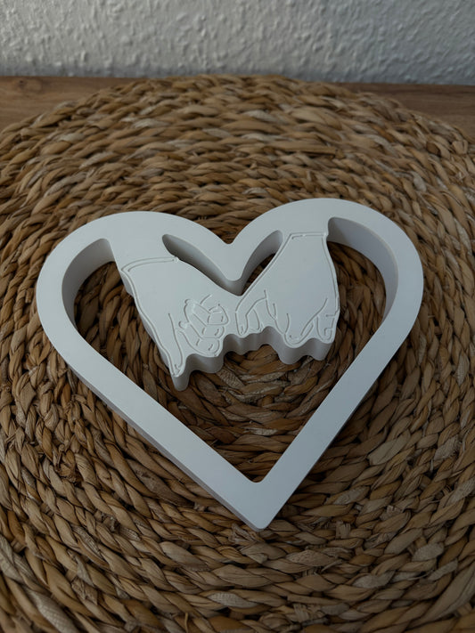 Haltende Hände in Herzform 💕💕