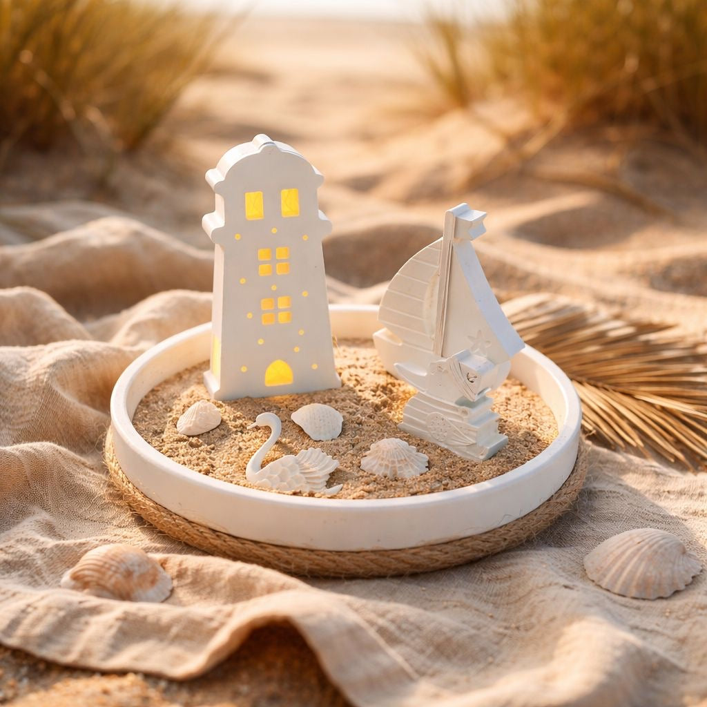 🌊 Maritime Deko „Strandliebe“ – Urlaubsfeeling für dein Zuhause 🌊
