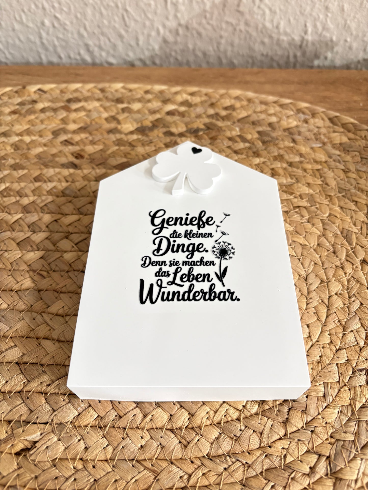 Dekohaus (verschiedene Aufdrucke)