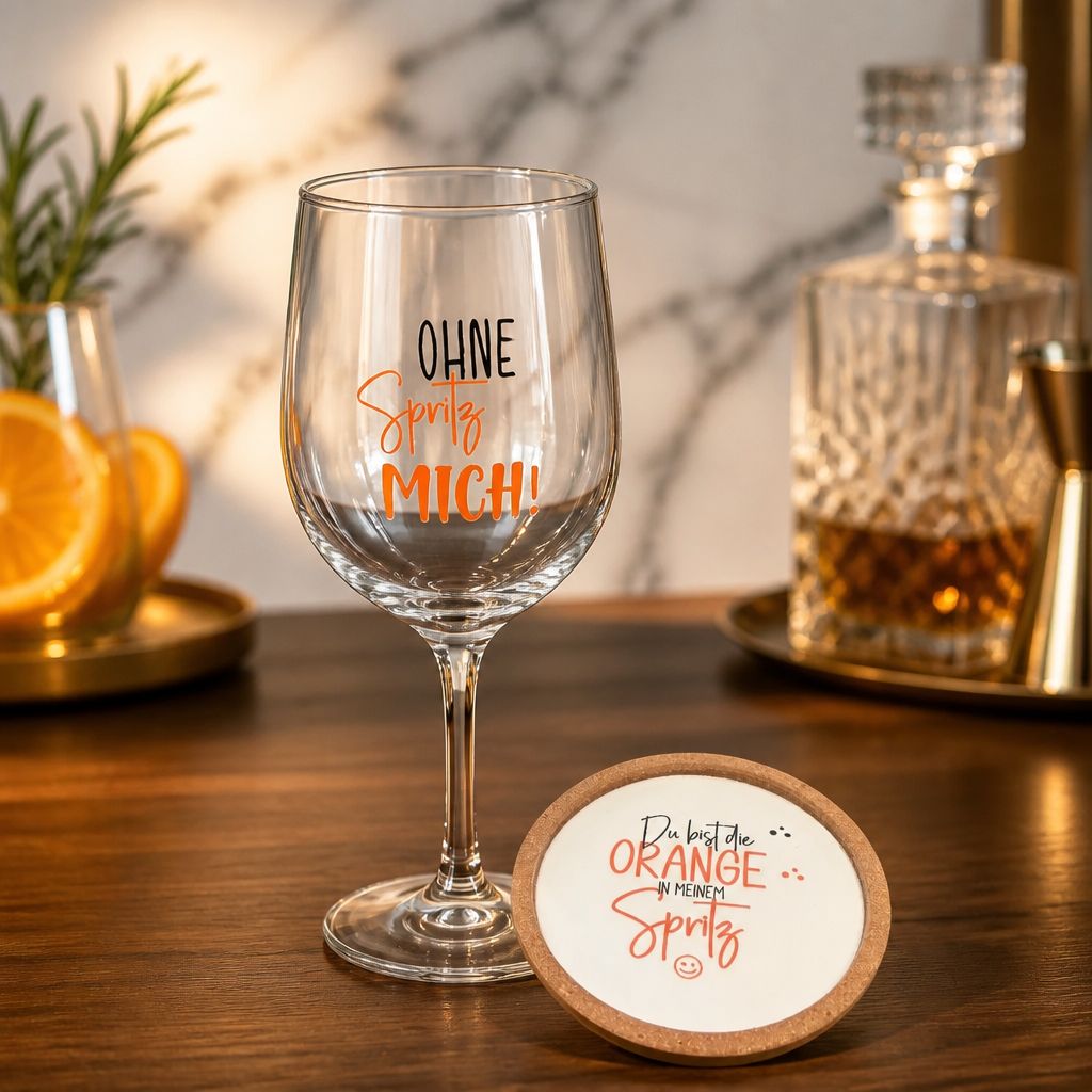 🍊 Geschenkpackung „Ohne Spriz mich!“ – Das perfekte Geschenk für Spritz-Liebhaber