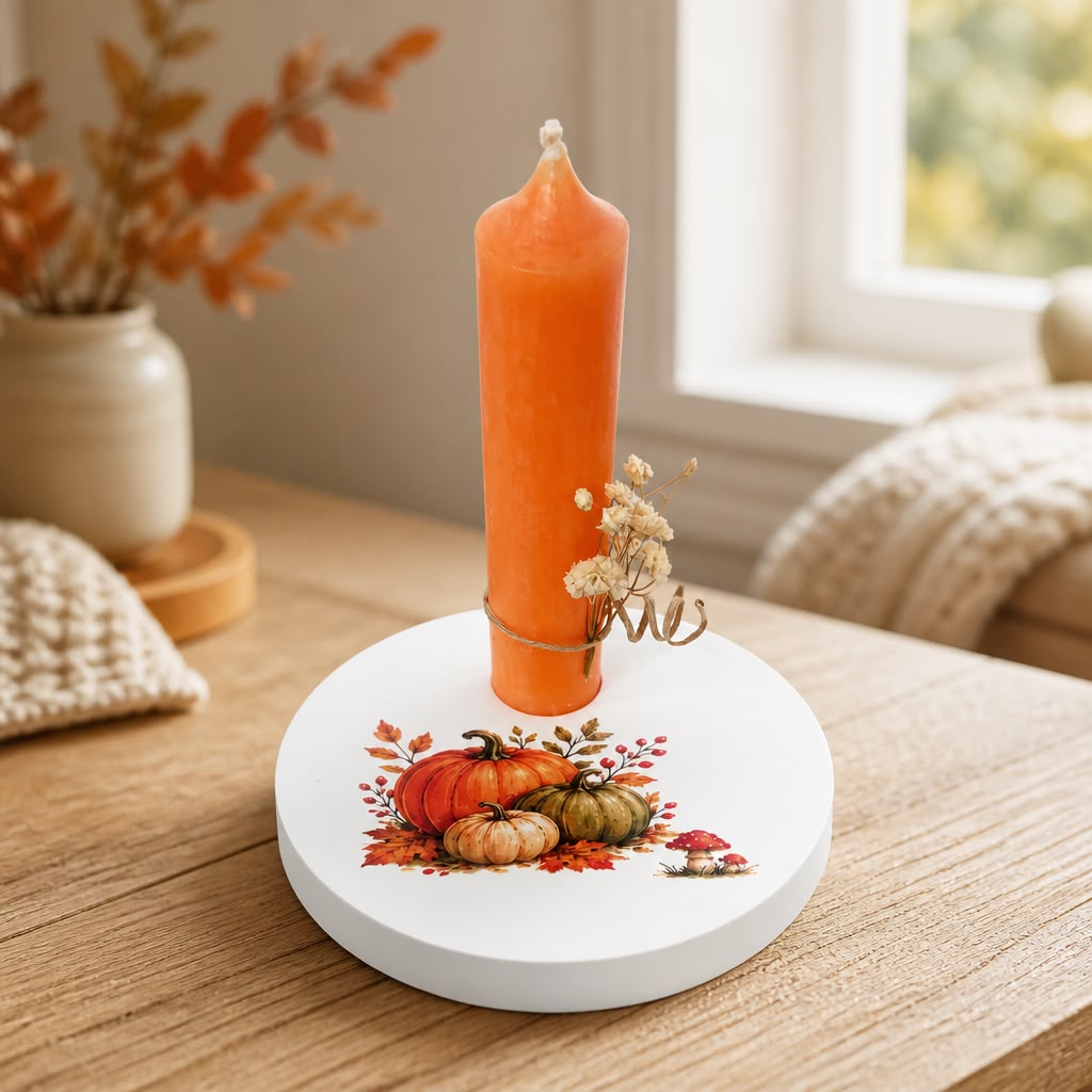 🕯️ Herbstlicht trifft Kürbiszauber 🎃🍂
