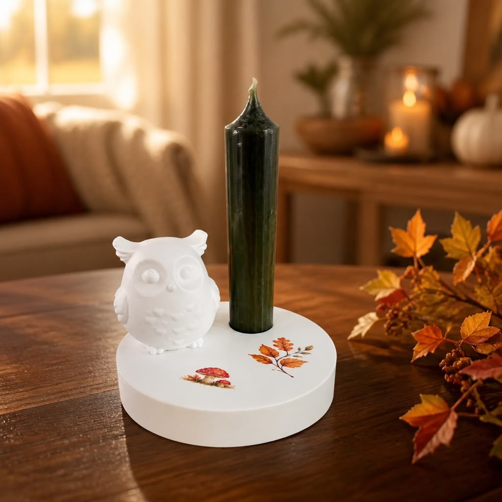 🍂 Wenn der Herbst es sich gemütlich macht 🦉🕯️
