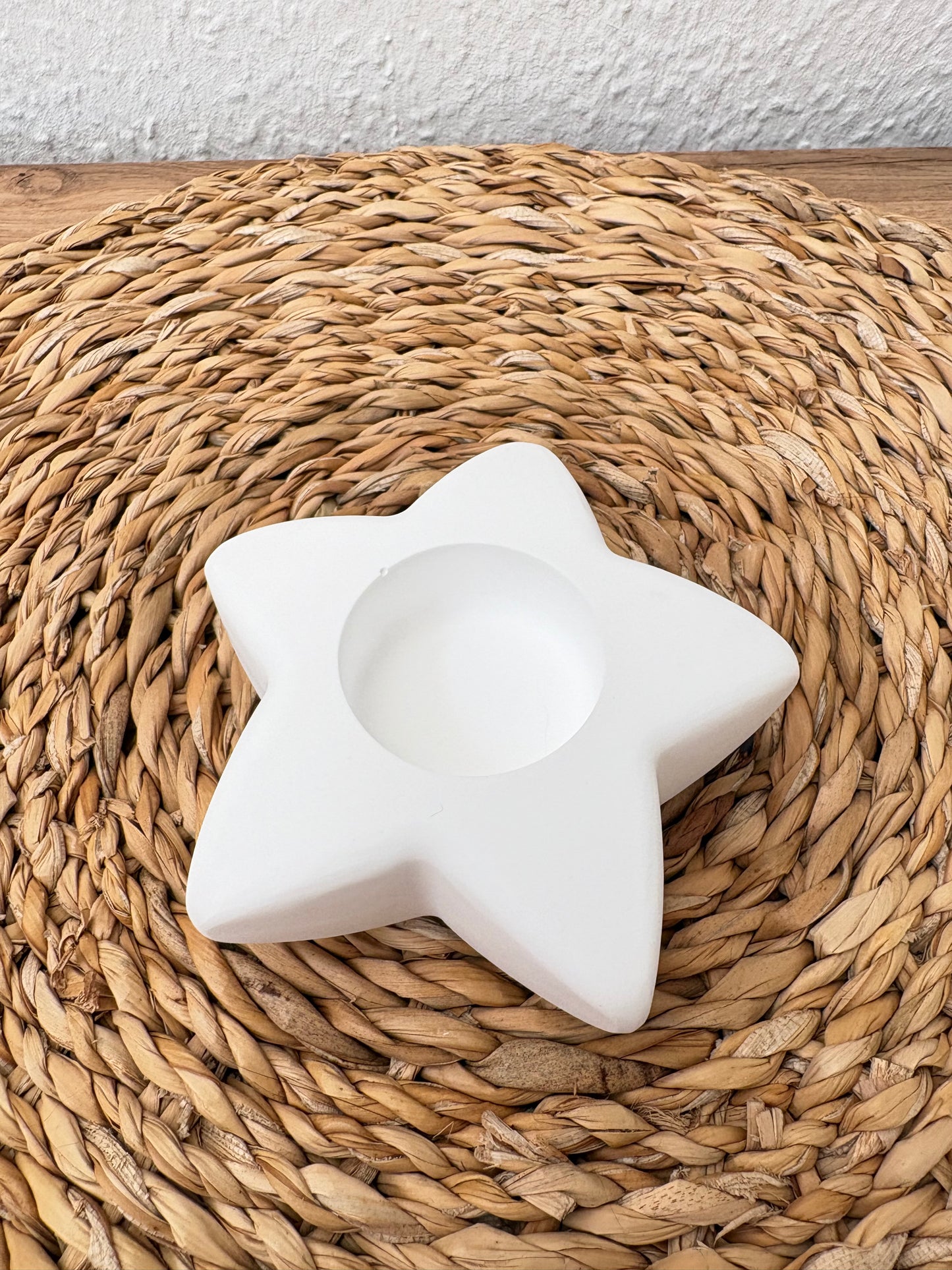 Weihnachtlicher Teelichthalter