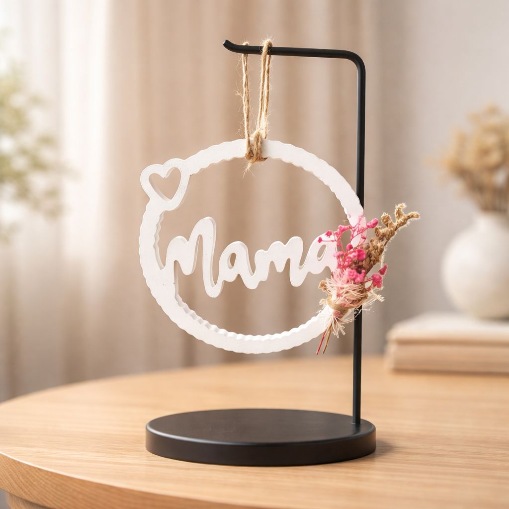Liebevolles Deko-Highlight „Mama“ – Handgemachter Hingucker