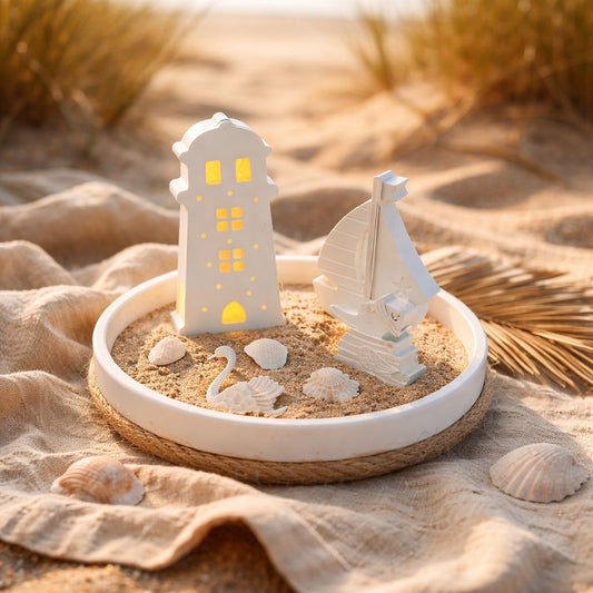 🌊 Maritime Deko „Strandliebe“ – Urlaubsfeeling für dein Zuhause 🌊