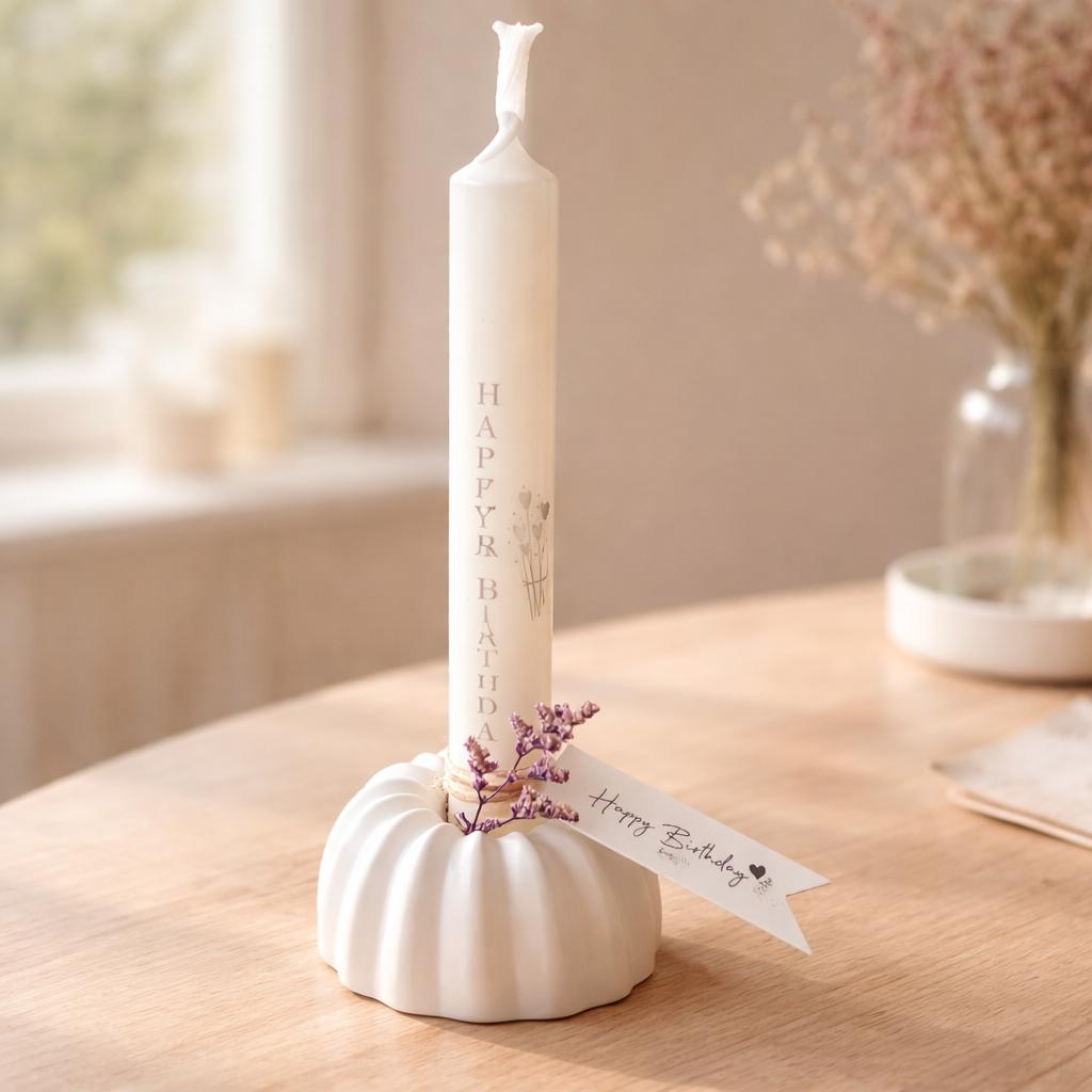 Zarte Geburtstagsfreude