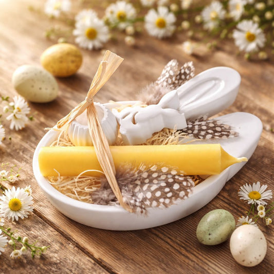 🐣 Frühlingshafte Osterdeko mit Herz