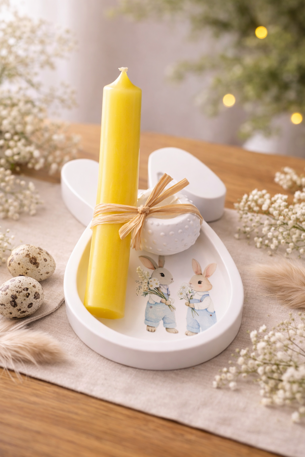 Liebevolle Osterdeko mit frühlingshaftem Charme