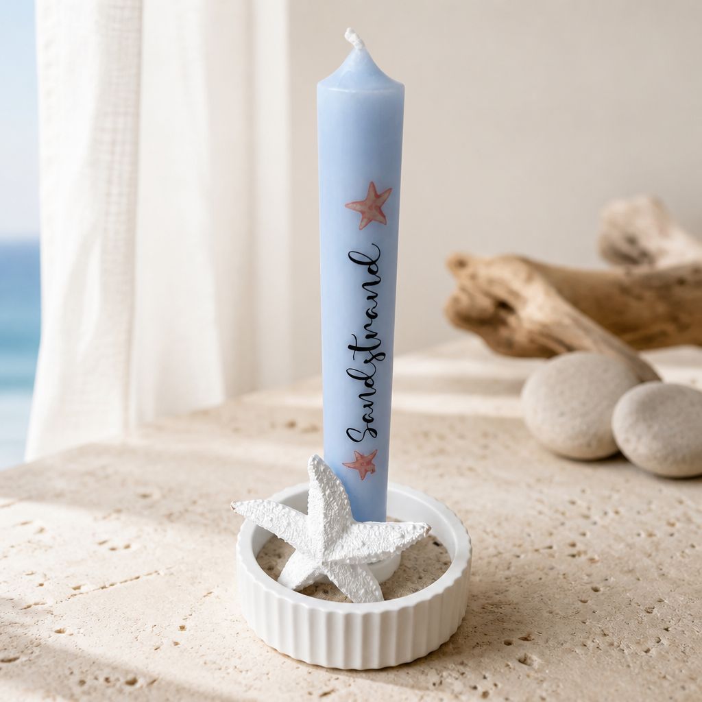 🌊 Meeresgefühl für Zuhause – Sandgefühle im Kerzenschein ⚓🕯️