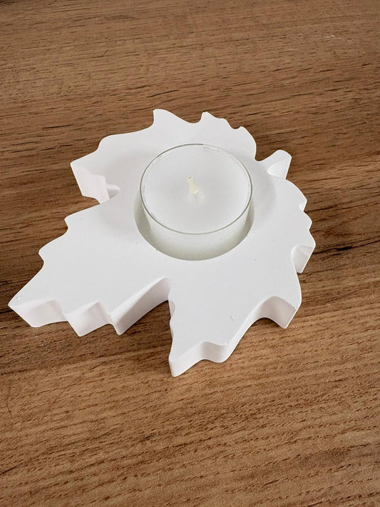 Teelichthalter mit Teelicht